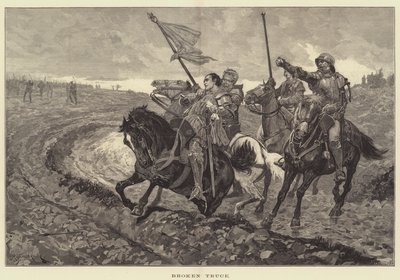 Broken Truce by Richard Caton Woodville junior